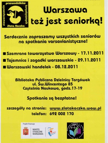 spotkania dla seniorów