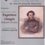 Oniegin-150x150 Eugeniusz Oniegin w Czytelni przy ul św. Wincentego 85