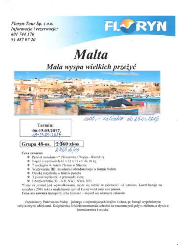 MALTA-Program-wycieczki-364x500 Zarząd zaprasza na wycieczki