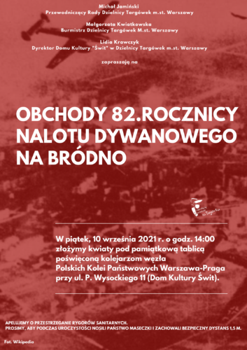 Plakat 10 września Nalot na Bródno (1)