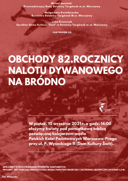 Plakat-10-września-Nalot-na-Bródno-1-495x700 82. rocznica Nalotu Dywanowego na Bródno.