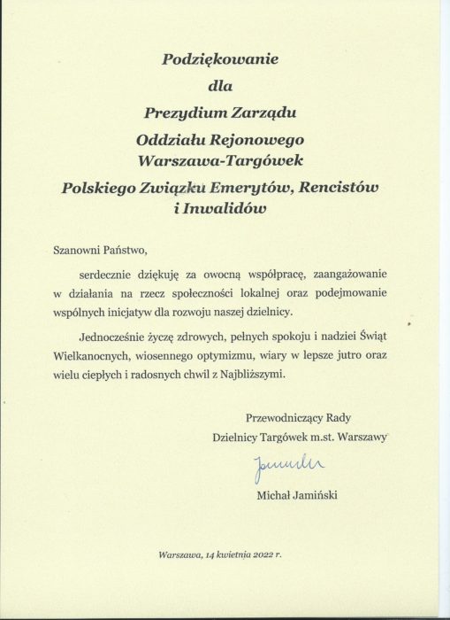 Skan_20220419-509x700 Kilka zdjęć z wielkanocnego spotkania aktywu seniorów z Przewodniczącym Michałem Jamińskim