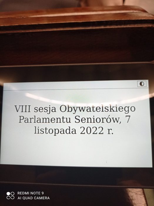 7-1-524x700 Seniorzy na obradach Obywatelskiego Parlamentu Seniorów 7 11 2022 r